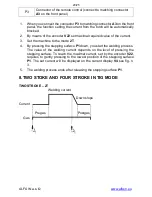 Preview for 20 page of Alfain PEGAS 320 AC/DC PULSE Operating Manual