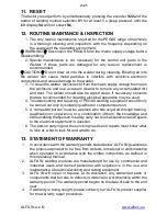 Preview for 24 page of Alfain PEGAS 320 AC/DC PULSE Operating Manual