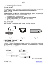 Preview for 25 page of Alfain SVAROG 85 PLASMA Operating Manual