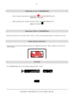 Предварительный просмотр 3 страницы Alfano A-187 User Manual