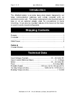 Preview for 3 page of AlfaRadio AlfaSpid Instruction Manual