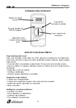 Предварительный просмотр 4 страницы alfatest ADM-128 Manual