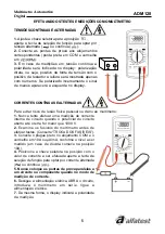 Предварительный просмотр 5 страницы alfatest ADM-128 Manual