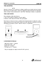 Предварительный просмотр 9 страницы alfatest ADM-128 Manual