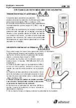 Preview for 17 page of alfatest ADM-128 Manual