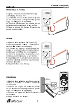 Предварительный просмотр 18 страницы alfatest ADM-128 Manual