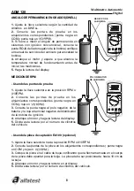 Предварительный просмотр 20 страницы alfatest ADM-128 Manual