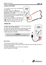 Предварительный просмотр 31 страницы alfatest ADM-128 Manual