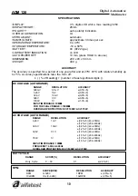 Предварительный просмотр 34 страницы alfatest ADM-128 Manual