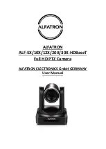 Preview for 1 page of ALFAtron 10X-HDBaseT User Manual