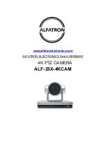 Preview for 1 page of ALFAtron ALF-25X-4KCAM Manual