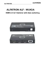 Preview for 2 page of ALFAtron ALF- WUK3A Manual