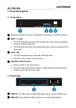 Preview for 8 page of ALFAtron ALF- WUK3A Manual