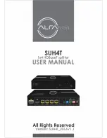 Preview for 1 page of ALFAtron SUH4T User Manual