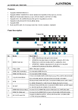 Preview for 4 page of ALFAtron TPUK70-RS-Rx Manual