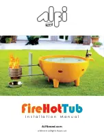 Preview for 1 page of alfi Fire Hot Tub Installation Manual