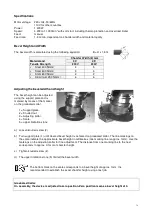 Preview for 13 page of ALFRA 25200 Operation Manual