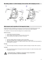 Preview for 14 page of ALFRA 41100.A Operation Manual