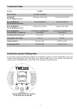 Предварительный просмотр 5 страницы ALFRA TMC 300 R Operation Manual