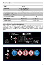 Preview for 5 page of ALFRA TML 500 F Operation Manual