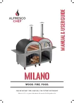 Alfresco Chef Milano Manual & User Manual предпросмотр