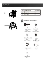 Preview for 3 page of Alfresco Home 310-1705 Assembly Instruction