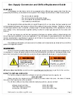 Preview for 2 page of Alfresco AGBQ-30 Replacement Manual