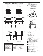 Alfresco AGBQ-30 Specifications предпросмотр