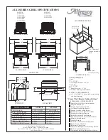 Alfresco ALX2-30 Specifications предпросмотр