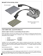 Предварительный просмотр 8 страницы Alfresco ALXE series Care And Use Manual