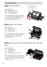 Предварительный просмотр 8 страницы Alfresco G4ALF2BI Instructions For Assembly And Use