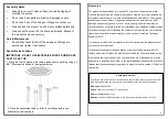 Preview for 2 page of alfresia JT06520202 Quick Start Manual