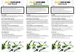 Preview for 2 page of Alga Science SOLAREXPLORER Quick Start Manual