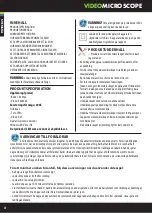 Preview for 2 page of Alga Science VIDEOMICROSCOPE Manual