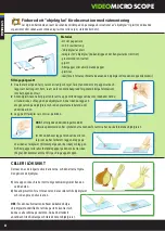 Preview for 8 page of Alga Science VIDEOMICROSCOPE Manual