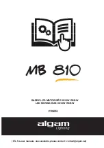 Algam Lighting MB 810 Manual preview