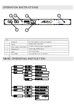 Preview for 9 page of Algam Lighting MB 810 Manual