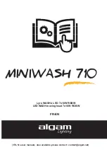 Algam Lighting MINIWASH 710 Quick Start Manual preview