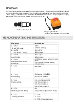 Preview for 13 page of Algam Lighting SPECTRUM 80 GREEN User Manuals