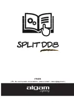 Preview for 1 page of Algam Lighting SPLIT DD8 User Manuals