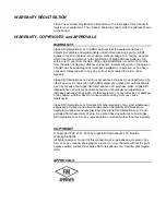 Preview for 3 page of Algas SDI VAPORAIRE M-Series Operation & Maintenance Manual