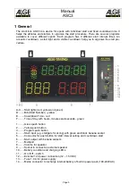 Preview for 5 page of ALGE-Timing ASC3 Manual