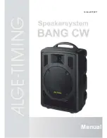 ALGE-Timing bang cw User Manual preview