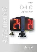 ALGE-Timing D-LC Manual предпросмотр