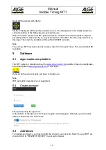 Предварительный просмотр 12 страницы ALGE-Timing Mobile Timing MT1 Manual
