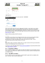 Предварительный просмотр 13 страницы ALGE-Timing Mobile Timing MT1 Manual