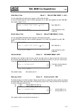 Предварительный просмотр 33 страницы ALGE-Timing TdC 8000 Manual