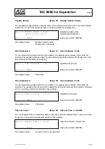 Предварительный просмотр 37 страницы ALGE-Timing TdC 8000 Manual