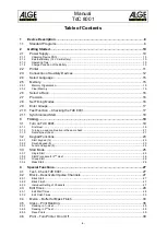 Предварительный просмотр 6 страницы ALGE-Timing TDC8001 Manual