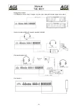 Предварительный просмотр 13 страницы ALGE-Timing TDC8001 Manual